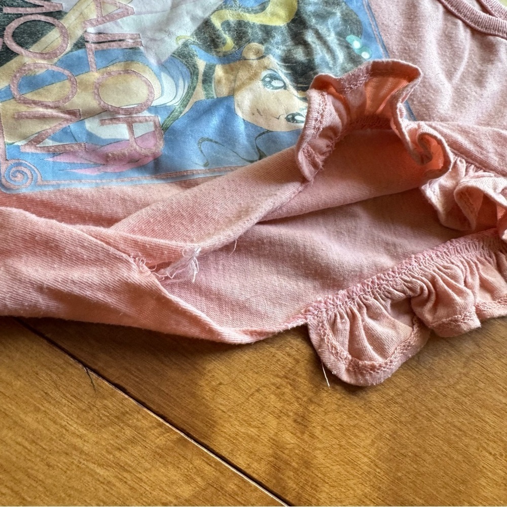 Sailor Moon Pink Kids Dress with Graphic Print Dress - Picture 3 of 4